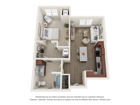 bedroom floor plan | apartments in pittsburgh pa | the alden